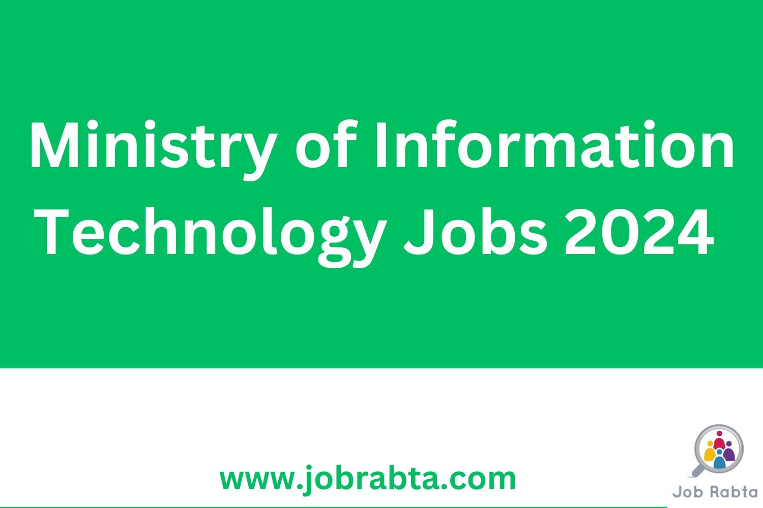 Ministry of Information Technology Jobs