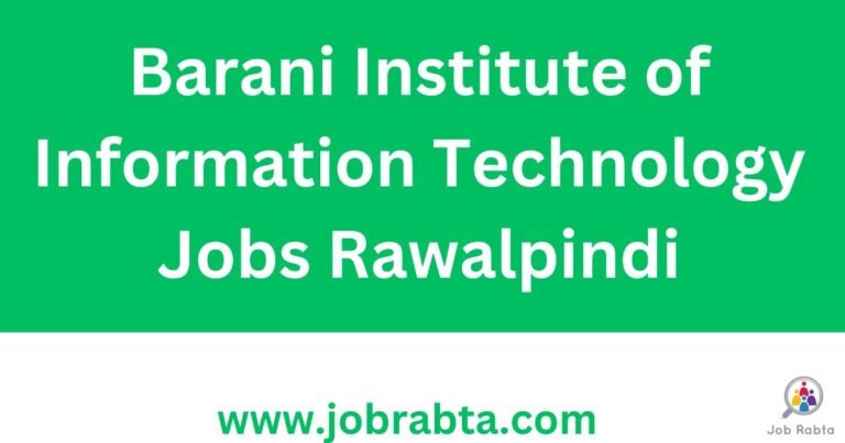 Barani Institute of Information Technology Jobs