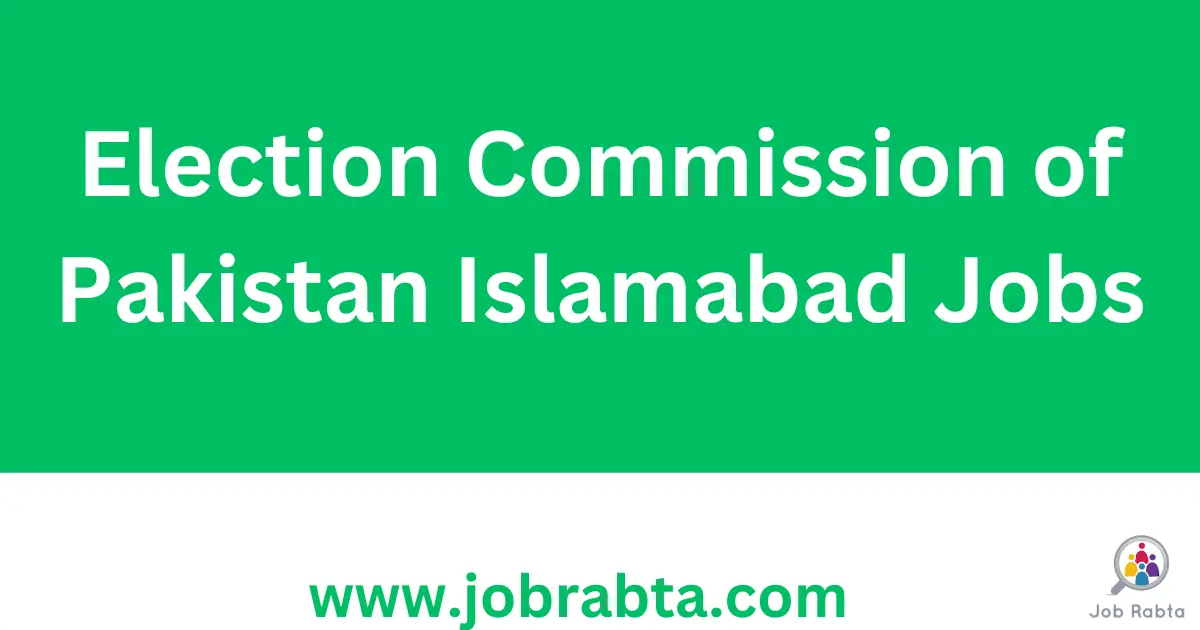 Election Commission of Pakistan Vacancies