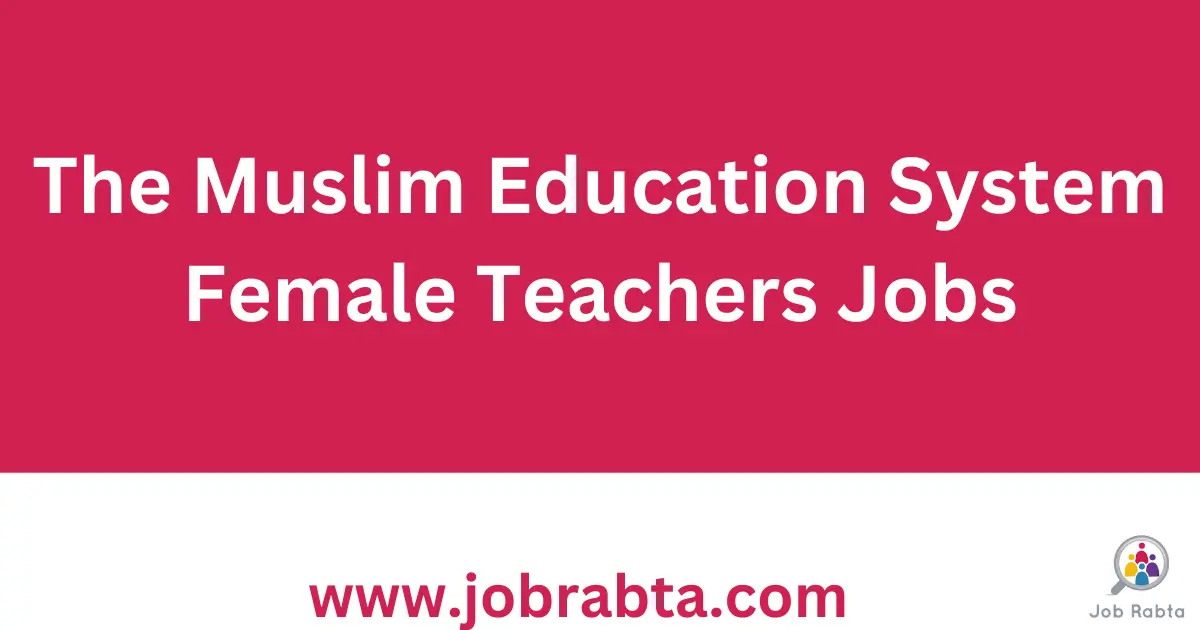 Female Teachers Jobs