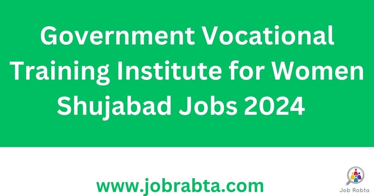 Government Vocational Training Institute Jobs