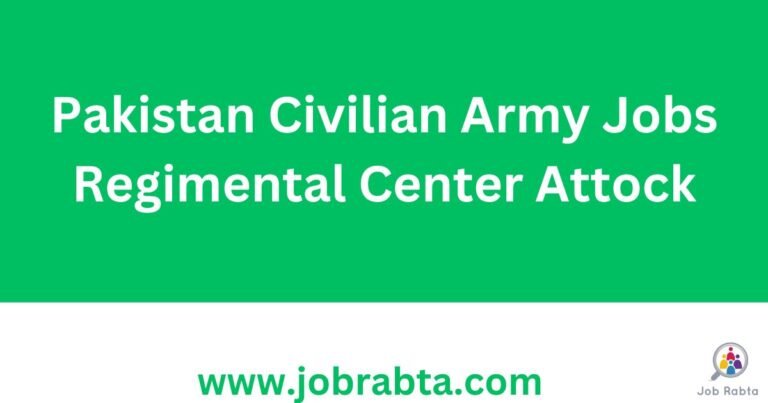 Pakistan Civilian Army Jobs