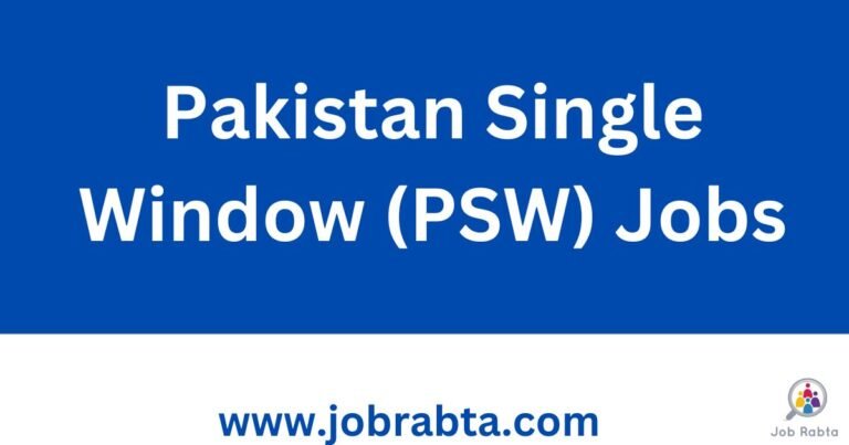 Pakistan Single Window Jobs