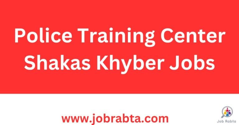 Police Training Center Khyber Jobs