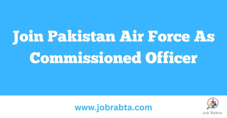 Pakistan Air Force Jobs