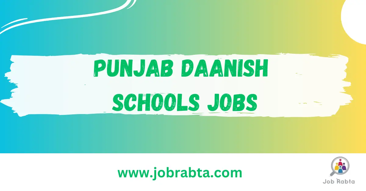 Punjab Daanish Schools Jobs