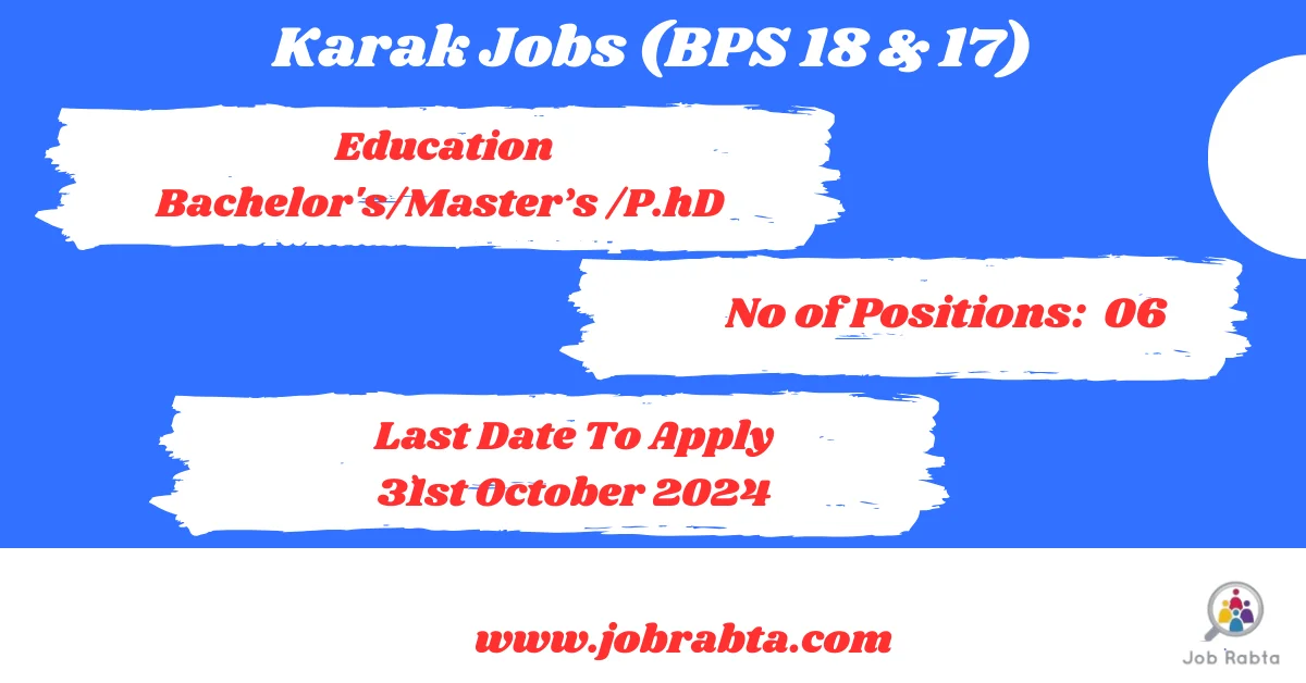 Karak Jobs