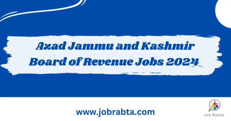 Board of Revenue Jobs